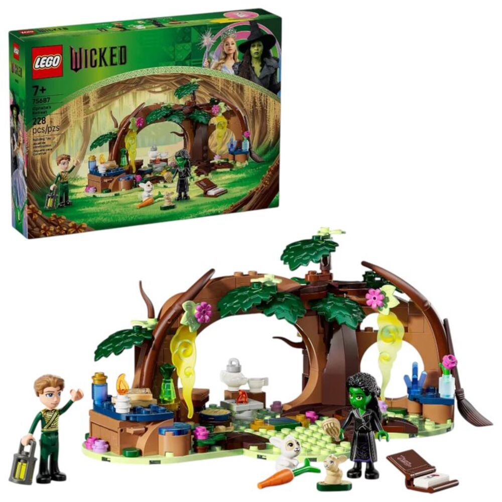 LEGO Wicked Elphaba’s Retreat Building Toy 75687